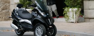 Piaggio MP3 250/400: Hecha la ley