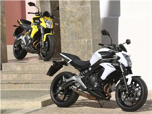 Presentaci&oacute;n Kawasaki ER-6n 2012