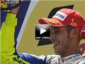 Video: Rossi con los Bridgestone BT