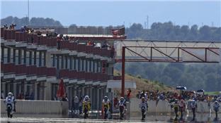 Tandas en el circuito de Alcarràs
