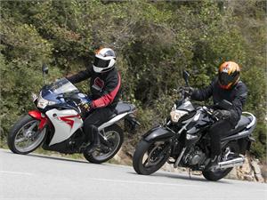 Honda CBR 250R vs Suzuki Inazuma
